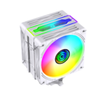 Circle Gaming CG 4P Duo ARGB CPU Air Cooler For CPU White (Intel/AMD)