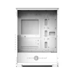 Circle Gaming Eliminator X5 Mid-Tower Glass ARGB Gaming Cabinet (White) - Image 3