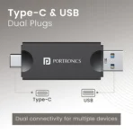 Portronics Mport 30 2-in-1 Port Hub SD Card Reader - Image 3