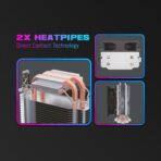 Nextron V90 RGB CPU Cooling Fan (AMD/Intel) - Image 3