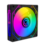 Circle Gaming Infinity X3 ARGB Black Case Fan (Black,120mm)