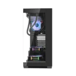 Circle Gaming Defender ZX1 Mid-Tower Computer Case Gaming Cabinet (Black) - Image 2