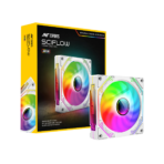 Ant Esports Sciflow ARGB White Case Fan (White,120mm)