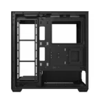 Circle Gaming Defender ZX1 Mid-Tower Computer Case Gaming Cabinet (Black) - Image 5