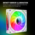 Ant Esports Sciflow ARGB 3-Fan Kit White (with Controller) - Image 3