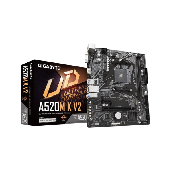 Gigabyte A520M K V2 DDR4 M-ATX Motherboard (AM4)