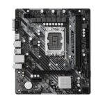 ASRock H610M-HVS/M.2 R2.0 DDR4 M-ATX Motherboard (LGA1700) - Image 2