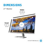 HP M27f 68.58 cm (27) FHD Monitor - Image 4
