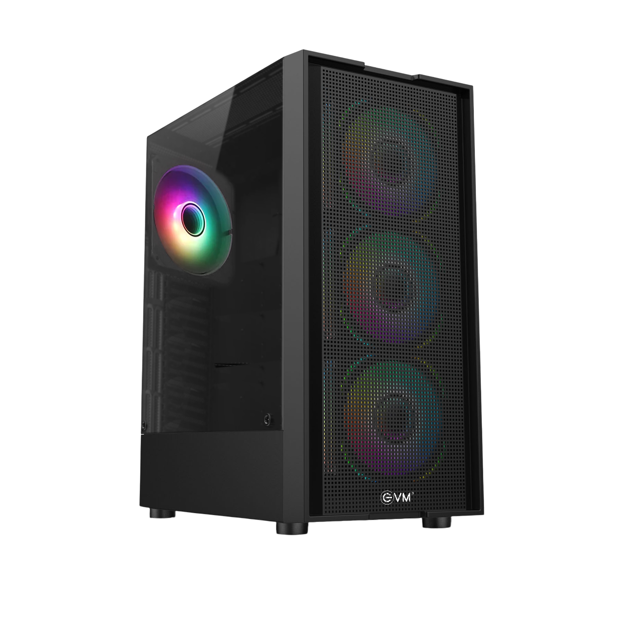 1-Photoroom (1) EVM Alpha 720 Gaming Cabinet (Black) - Image 1