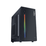 Fingers RGB-Flow C2 Micro ATX PC Cabinet with ARGB LEDs (Black)