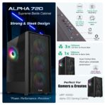 EVM Alpha 720 Gaming Cabinet (Black) - Image 2