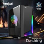 Frontech Dashing Gaming Cabinet with Tampered Glass Side Panel (FT4286) - Image 2