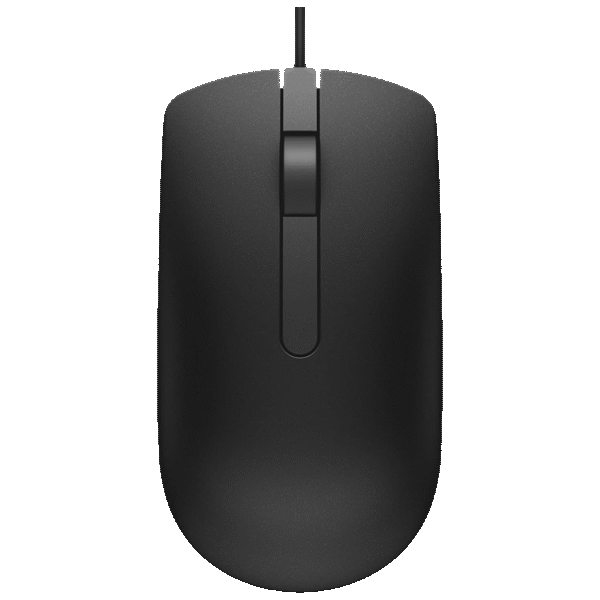 Dell MS116 Optical Wired Mouse (Black)