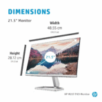 HP M22f 54.6 cm (21.5) FHD Monitor - Image 7