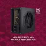 Fingers BlackBox-500 W High Efficiency Power Supply (Black) - Image 4