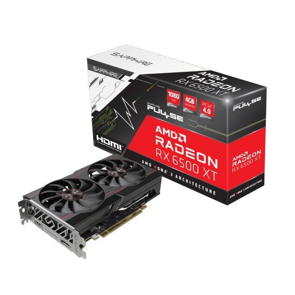 Sapphire PULSE AMD Radeon RX 6500 XT 4GB GDDR6 Graphic Card