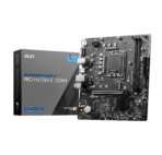 MSI Pro H610M-E DDR4 Motherboard (LGA1700)