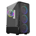 Zebronics Zeb-Invicta Mid-Tower Premium Gaming Cabinet