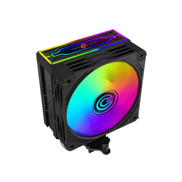 Circle Gaming CG 6P ARGB CPU Air Cooler For CPU Black (Intel/AMD)
