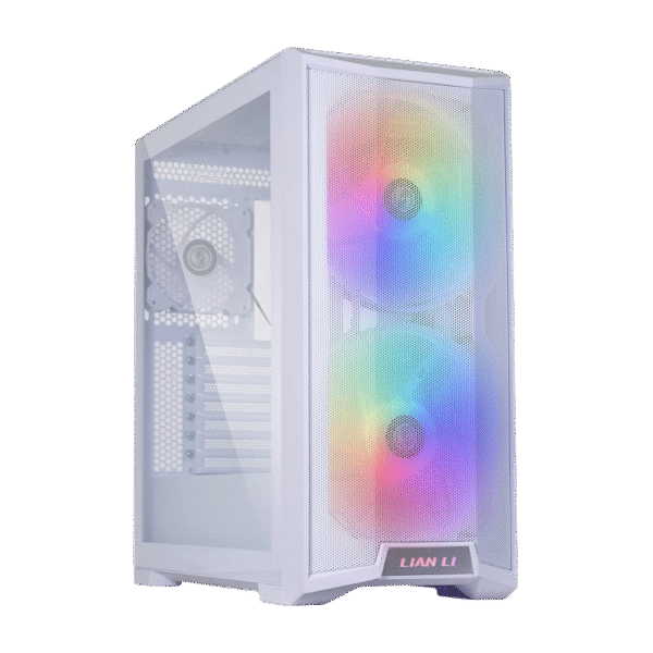 Lian Li Lancool 215 ARGB Gaming Cabinet (White)