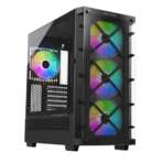 Ant Esports ICE-5000 RGB EATX Mid Tower Cabinet (Black)