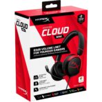 HyperX Cloud Mini Wired 3.5mm Stereo Gaming Headphone (Black/ Red) - Image 2