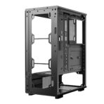 Circle Amazer X1 Mid-Tower Gaming Cabinet (Black) - Image 9
