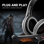 Ant Value H105 Wired Headphones (Black) - Image 2