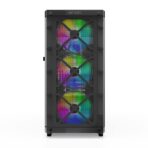 Ant Esports ICE-5000 RGB EATX Mid Tower Cabinet (Black) - Image 2