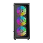 Circle Amazer X1 Mid-Tower Gaming Cabinet (Black) - Image 2