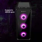 Zebronics Zeb-Invicta Pro Mid-Tower Premium Gaming Cabinet - Image 3