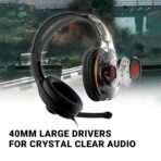 Ant Value H105 Wired Headphones (Black) - Image 5