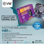 EVM H81JEL H81 Motherboard With NVMe Slot (LGA1150) - Image 6