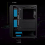 Zebronics Zeb-Invicta Pro Mid-Tower Premium Gaming Cabinet - Image 8