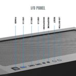 Ant Esports ICE-5000 RGB EATX Mid Tower Cabinet (Black) - Image 8