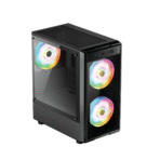 Fingers 3D-Vision-G3 Micro-ATX PC Cabinet (Black) - Image 3