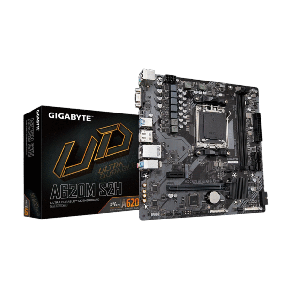 Gigabyte A620M S2H DDR5 Motherboard (AM5)