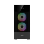 Gamdias Aura GC5 ARGB (ATX) Mid Tower Cabinet (Black) - Image 2