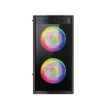 Fingers 3D-Vision-G3 Micro-ATX PC Cabinet (Black) - Image 2