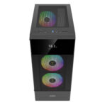 Gamdias Aura GC5 ARGB (ATX) Mid Tower Cabinet (Black) - Image 4