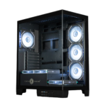 Circle Gaming Defender ZX7 BTF Mid-Tower Gaming Cabinet (Black)