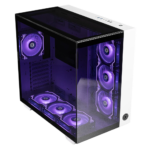 Circle Gaming Superlava Premium Gaming Cabinet (White)