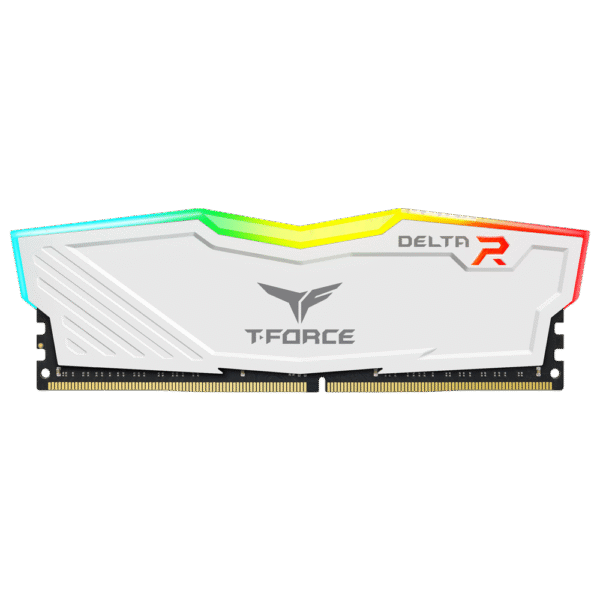 TeamGroup T-Force Delta RGB 16GB DDR4 3200MHz White Desktop RAM