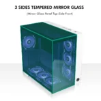 Circle Gaming Superlava Premium Gaming Cabinet (White) - Image 2