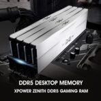 Silicon Power XPOWER Zenith 16GB 5200MHz DDR5 Gaming Memory (White) - Image 2