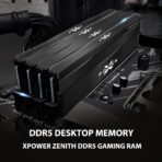 Silicon Power XPOWER Zenith 16GB 5200MHz DDR5 Gaming Memory (Black) - Image 2