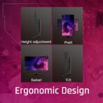 ViewSonic VX2428J 24 Inch IPS Panel Gaming Monitor - Image 3