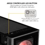 Circle Gaming Xtender X2 Glass ARGB Gaming PC Case/Cabinet (Black) - Image 6