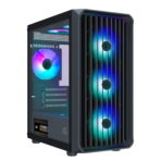 Ant Esports 205 Mini 6F ARGB (M-ATX) Mini Tower Cabinet (Black)