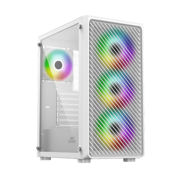 Ant Esports 211 Air ARGB (ATX) Mid Tower Cabinet (White)